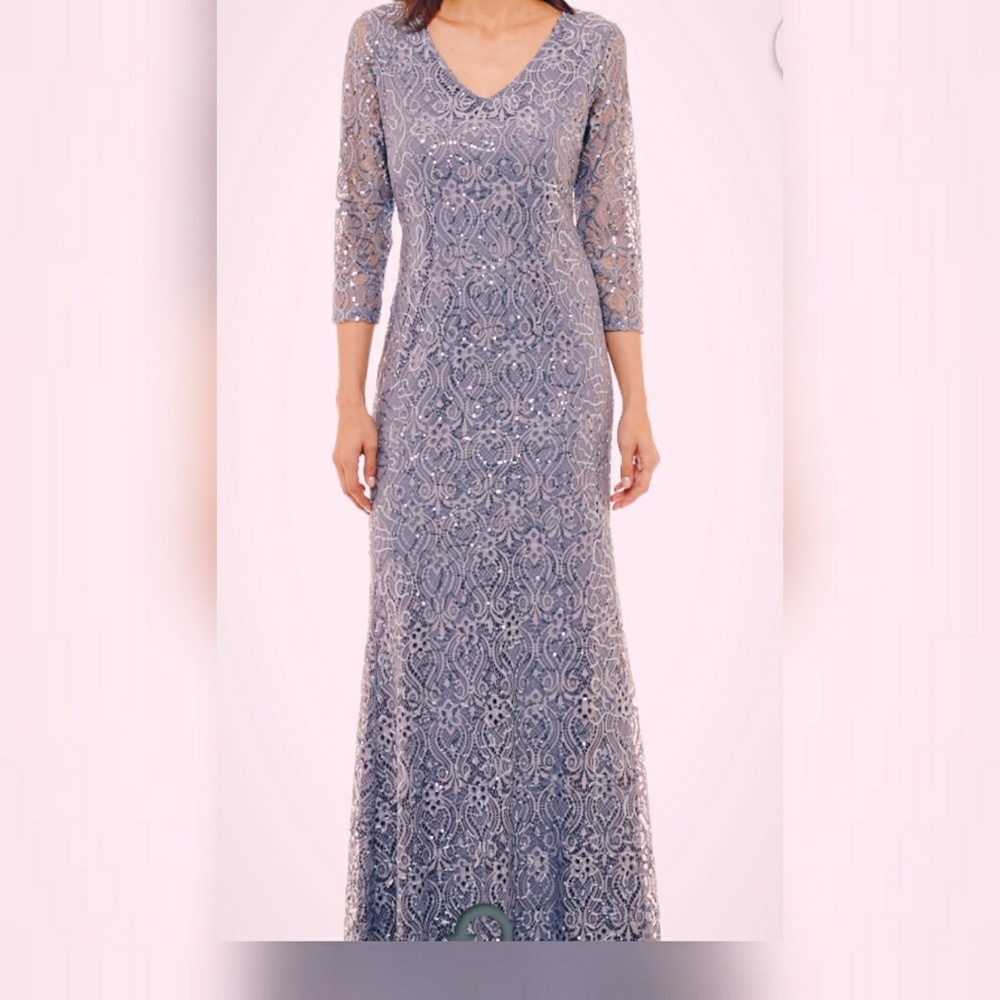 *New* size 12 beautiful Petite gown  Sequinned